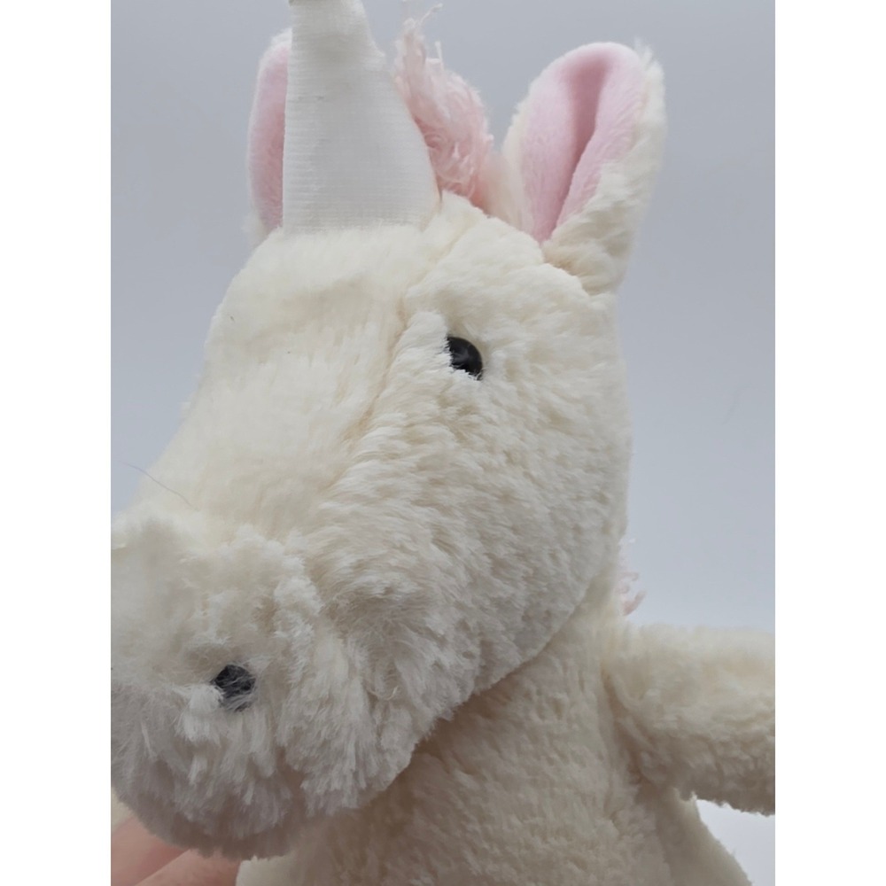 Jellycat Bashful Unicorn Plush Toy Medium White Excellent JCINC3538SH - Picture 9 of 9